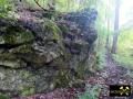 Pillow-Diabas-Felsen am Schloss Hofeck in Hof a.d. Saale, Oberfranken, Bayern, (D) (5) 02. Oktober 2014.JPG